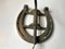 Scandinavian Modern Brass Swing Arm Sconce with Horseshoe, 1950s 12