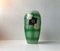 Scandinavian Modern Hand Painted Glass Vase, 1970s 7