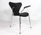 Model 3207 Chairs with Armrest by Arne Jacobsen for Fritz Hansen, 2016, Set of 4 4
