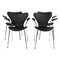 Model 3207 Chairs with Armrest by Arne Jacobsen for Fritz Hansen, 2016, Set of 4 1