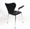 Model 3207 Chairs with Armrest by Arne Jacobsen for Fritz Hansen, 2016, Set of 4 8