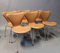 Model 3107 Chairs by Arne Jacobsen for Fritz Hansen, 2010, Set of 6 2