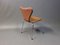 Model 3107 Chairs by Arne Jacobsen for Fritz Hansen, 2010, Set of 6 3