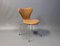 Model 3107 Chairs by Arne Jacobsen for Fritz Hansen, 2010, Set of 6 6