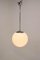 Lampadario Bauhaus minimalista placcato in cromo 5878 di Franta Anyz, anni '30, Immagine 7