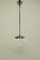 Lámpara de araña Bauhaus minimalista tipo cromo 5878 de Franta Anyz, años 30, Imagen 5