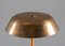 Mid-Century Swedish Table Lamp in Brass by Harald Notini for Bohlmarks, 1940s, Image 4