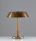 Mid-Century Swedish Table Lamp in Brass by Harald Notini for Bohlmarks, 1940s 3