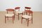 Mid-Century Modern Scandinavian Chairs by Aksel Bender-Madsen for Naestved Møbelfabrik, Set of 4 16