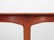 Mid-Century Modern Scandinavian Circular Dining Table in Teak by Henning Kjaernulf for Sorø Stolefabrik, Image 7