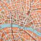 Vintage London Map from Westermann, 1960s 3