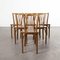 French Bentwood Bistro Dining Chairs from Baumann, 1930s, Set of 6, Image 4