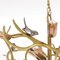 Brass Branches Chandelier by Willy Daro, 1970s 11