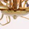 Brass Branches Chandelier by Willy Daro, 1970s, Image 23