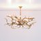 Brass Branches Chandelier by Willy Daro, 1970s, Image 2