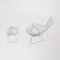 Bird Chair mit Ottomane von H. Bertoia für Knoll International & De Coene, 1950er, 2er Set 2