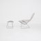 Bird Chair with Ottoman by H. Bertoia for Knoll International & De Coene, 1950s, Set of 2 1