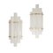 Blown Murano Glass Tube and Brass Wall Lights, 1980s, Set of 2, Image 5