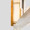 Lampade da parete color crema e ottone di Roberto Giulio Rida, set di 2, Immagine 6
