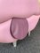 Italian Leather Mouth Pouf Stool, 1990s 9