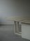 Large Vintage Italian Marble and Steel Dining Table, 1980s 3