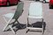 Italian Lacquered Curved Wood Folding Chairs, 1950s, Set of 2, Image 1