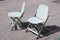 Italian Lacquered Curved Wood Folding Chairs, 1950s, Set of 2, Image 2