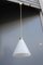 Italienische Deckenlampe aus Messing & Opalglas von Stilnovo, 1950er 8