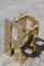 Solid Brass Letter R Handles, 1970s, Set of 2 7