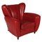 Club chair Art Deco Mid-Century di Guglielmo Ulrich, Italia, anni '50, Immagine 2