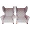 Chaises Wing Vintage, 1960s, Set de 2 1