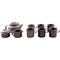 Finnish Ruska Stoneware Tea Service from Arabia, 1960s, Set of 9, Image 1