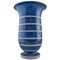 Große Glasierte Steingut Vase von Kähler 1