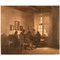 A Rainy Day Interior mit der Familie Mezzotint von Peter Ilsted, 1931 1