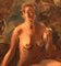 Swedish Oil on Canvas Seated Nude Model by Hans Ekegardh, 1940s 4
