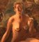 Swedish Oil on Canvas Seated Nude Model by Hans Ekegardh, 1940s, Image 4