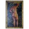 Óleo a bordo Retrato de mujer desnuda, años 20, Imagen 1