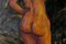 Oil on Board Portrait of Nude Woman, 1920s 6