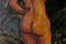 Óleo a bordo Retrato de mujer desnuda, años 20, Imagen 6