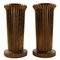 Large Art Deco Tinos Candlesticks in Bronze, Denmark, 1940s, Set of 2 1