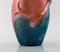 Französische Jugendstil Vase aus Glasierter Keramik von Alfred Renoleau, 1900er 7
