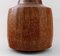 Swedish Ceramic Vase in Rustic Style, 1980s 3