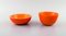 Colora Bowls in Art Glass by Sven Palmqvist for Orrefors, Set of 4 2