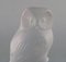 Owl and Bird in Clear Art Glass by R. Lalique, 1960s, Set of 2, Image 4