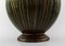 Art Deco Pottery Lidded Vase by Lucien Brisdoux, France, 1920s 4