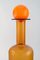 Large Vase Bottle in Light Brown Art Glass by Otto Brauer for Holmegaard, 1960s, Image 2