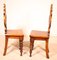 Antique Art Deco English Hall Chairs, Set of 2 8