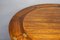 Round Extendable Rosewood Flip Flap Lotus Dining Table from Dyrlund, 1970s, Image 5