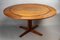 Round Extendable Rosewood Flip Flap Lotus Dining Table from Dyrlund, 1970s 1