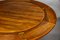 Round Extendable Rosewood Flip Flap Lotus Dining Table from Dyrlund, 1970s, Image 6